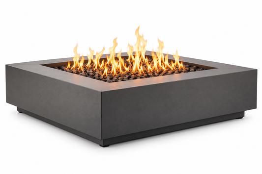 Veyra 48" Low-Profile Square Gas Fire Pit