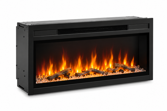 Solara 30" Built-In Linear Electric Fireplace